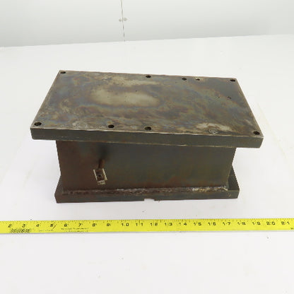 14" x 8" x 7-1/2"H Angled 5° Steel Riser Block Setup Fixture 7/8" Thick