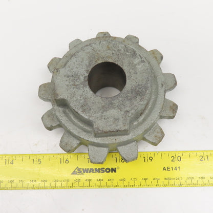 Keystone 13HD 5" Cast Iron Conveyor Belt Sprocket 13 Tooth 1-3/16" Unkeyed  Bore