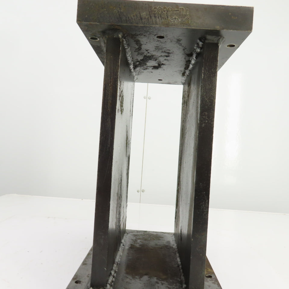12" x 8" x 15" H  Steel Riser Machinist Block Setup Support Fixture 1-1/8" Thick