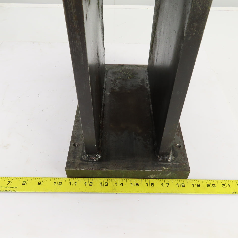 12" x 8" x 15" H  Steel Riser Machinist Block Setup Support Fixture 1-1/8" Thick