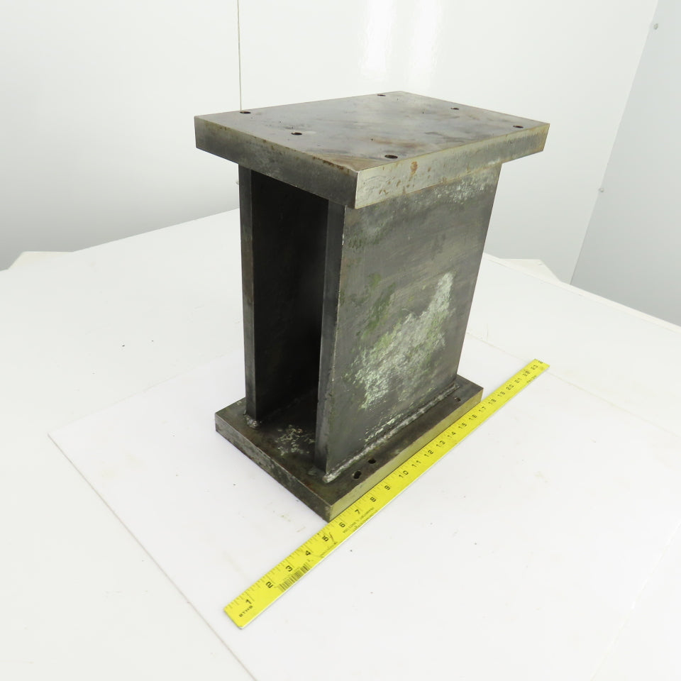 12" x 8" x 15" H  Steel Riser Machinist Block Setup Support Fixture 1-1/8" Thick