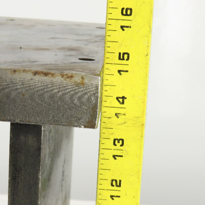 12" x 8" x 15" H  Steel Riser Machinist Block Setup Support Fixture 1-1/8" Thick