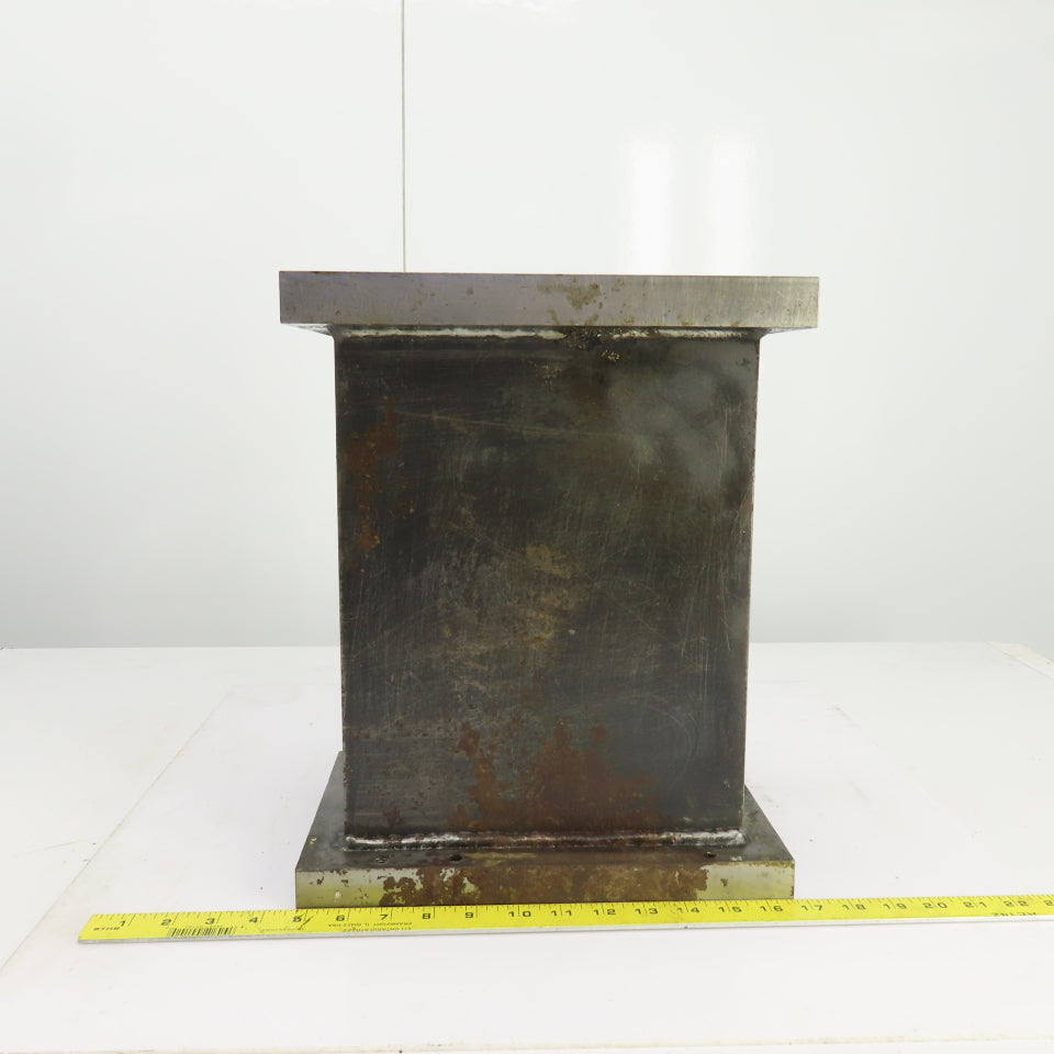12" x 8" x 15" H  Steel Riser Machinist Block Setup Support Fixture 1-1/8" Thick