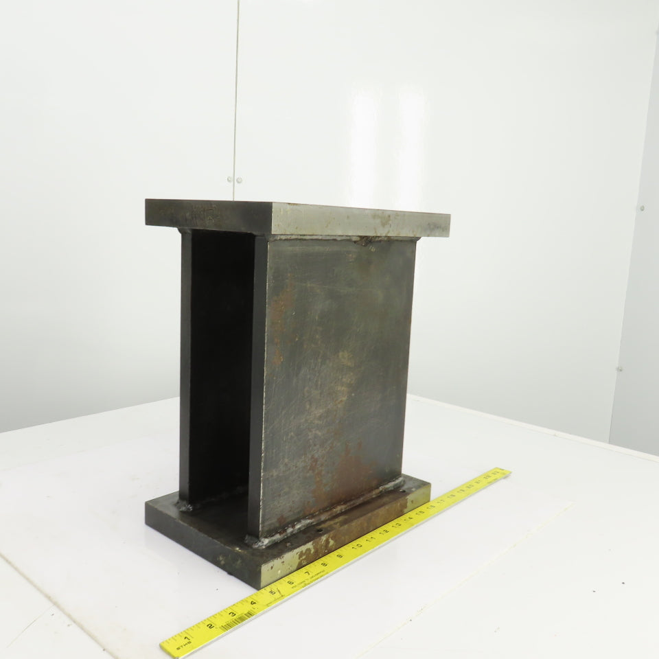 12" x 8" x 15" H  Steel Riser Machinist Block Setup Support Fixture 1-1/8" Thick