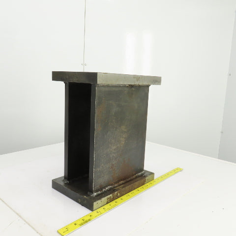 12" x 8" x 15" H  Steel Riser Machinist Block Setup Support Fixture 1-1/8" Thick