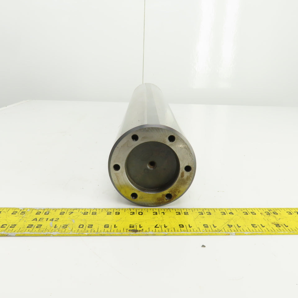 3.9200" OD Steel Machine Cylinder W/Flat Spots 24-7/16" OAL W/0.450" Key Way