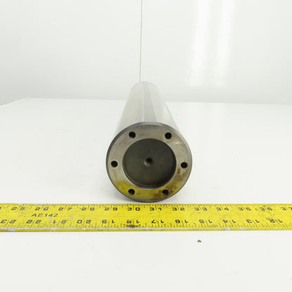 3.9200" OD Steel Machine Cylinder W/Flat Spots 24-7/16" OAL W/0.450" Key Way