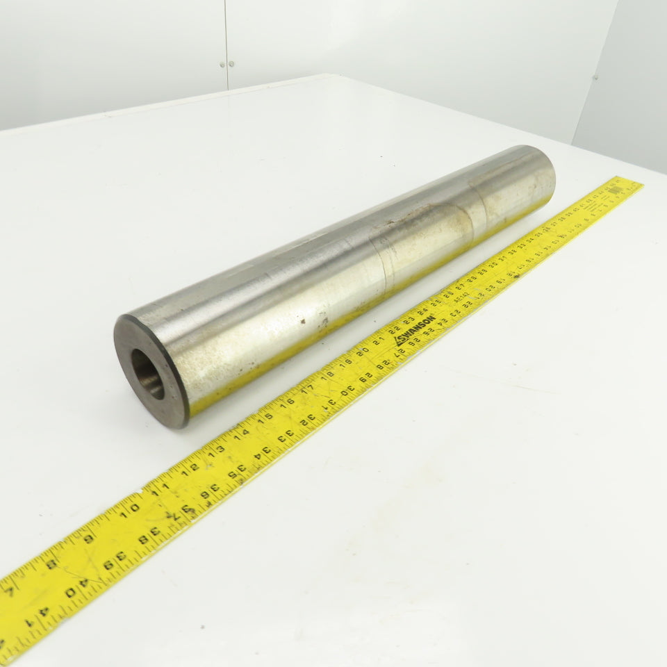 3.9200" OD Steel Machine Cylinder W/Flat Spots 24-7/16" OAL W/0.450" Key Way