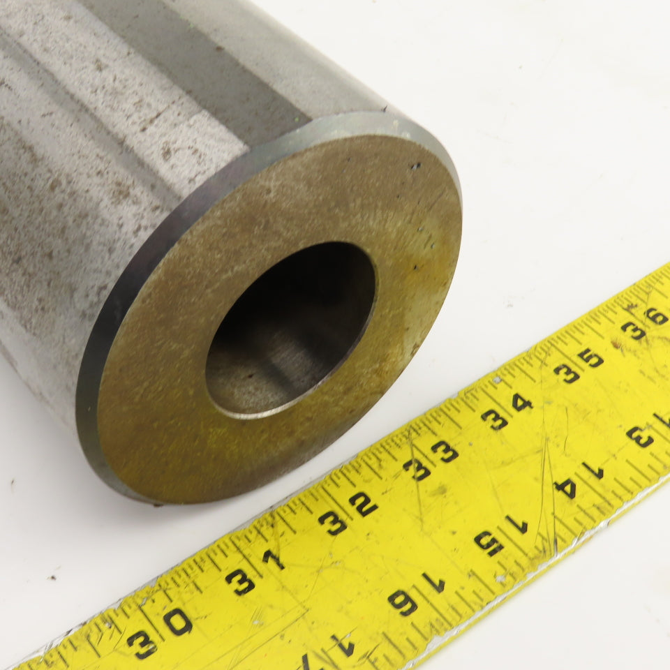 3.9200" OD Steel Machine Cylinder W/Flat Spots 24-7/16" OAL W/0.450" Key Way