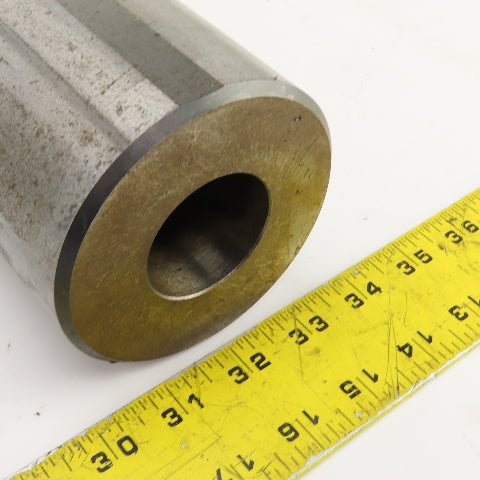 3.9200" OD Steel Machine Cylinder W/Flat Spots 24-7/16" OAL W/0.450" Key Way