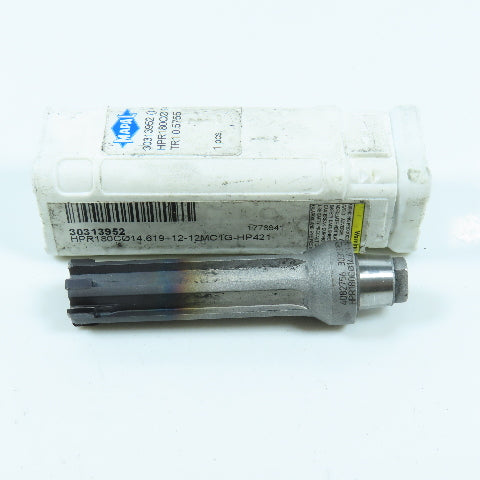Mapal 30313952 HPR180Ø14.619 MC1G-HP421 .5755" Carbide Replaceable Head Reamer