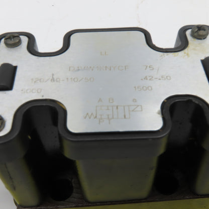 Parker D1VW1KNYCF Directional Control Valve 4/2 Way 120V Coil