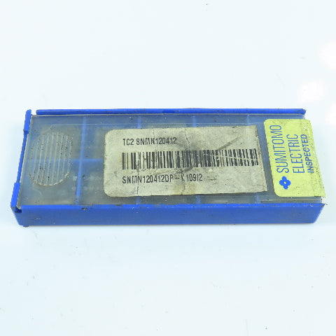 Sumitomo SNMN120412DP-K10912 Indexable Carbide Insert Lot of 9