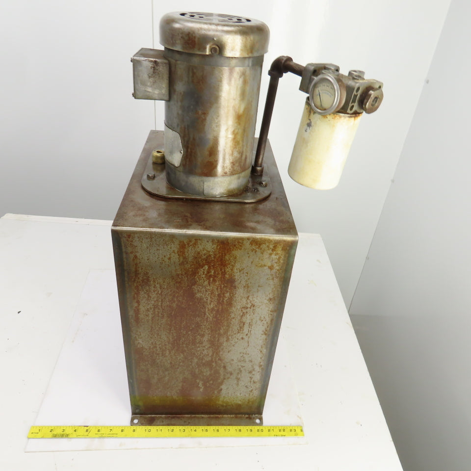 16-1/2 Gallon 2HP Hydraulic Power Unit W/No Pump