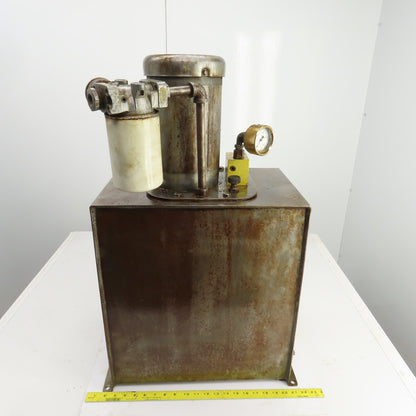 16-1/2 Gallon 2HP Hydraulic Power Unit W/No Pump