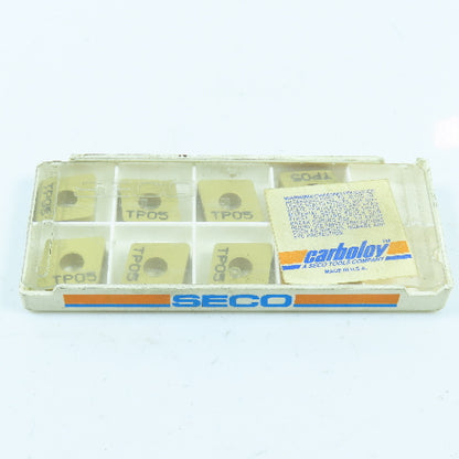 Seco CNMA120412 P05/K10 Indexable Carbide Insert Lot of 8