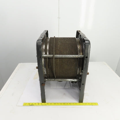 Konecranes CXT40410020P35FBN0S Cable Drum Wire Rope Hoist Spool W/Gear 8mm Wire