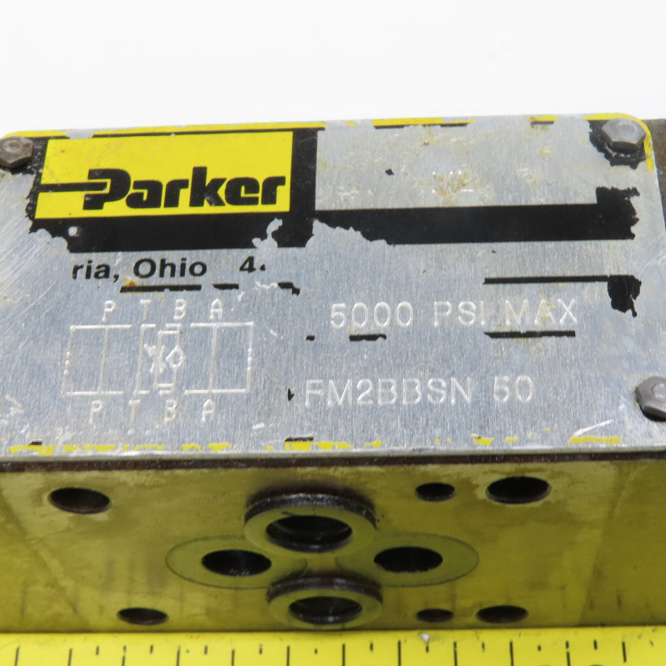 Parker FM2BBSN 50 Flow Control Sandwich Module 5000PSI – Bullseye ...