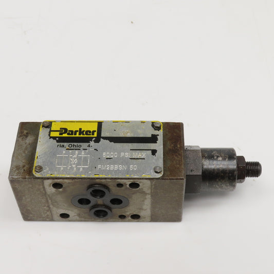 Parker FM2BBSN 50 Flow Control Sandwich Module 5000PSI