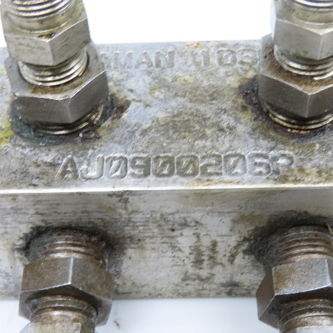 Daman AJ0900206P Aluminum Junction Block Header 2 Station
