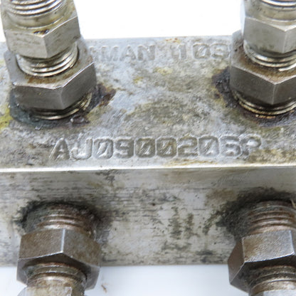 Daman AJ0900206P Aluminum Junction Block Header 2 Station