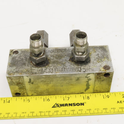 Daman AJ0900206P Aluminum Junction Block Header 2 Station