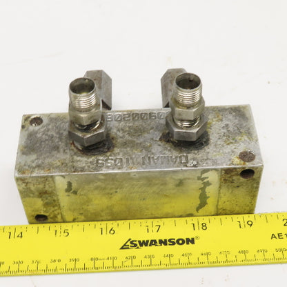 Daman AJ0900206P Aluminum Junction Block Header 2 Station