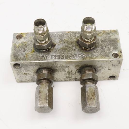 Daman AJ0900206P Aluminum Junction Block Header 2 Station