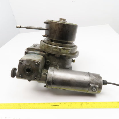 Camco 25A046Z034 .33Hp 90VDC DC Motor Indexer 5 Stage 5C Hydraulic Chuck Tested