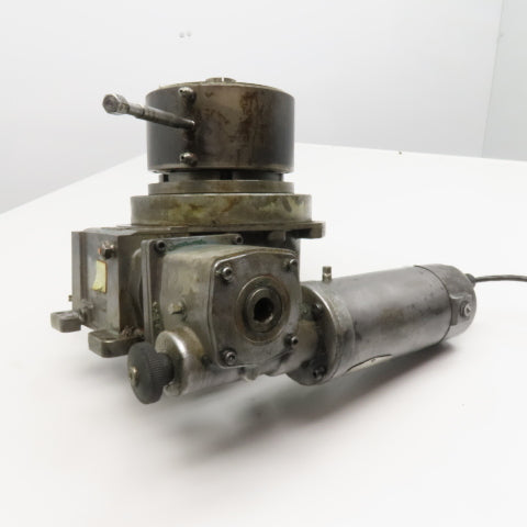 Camco 25A046Z034 .33Hp 90VDC DC Motor Indexer 5 Stage 5C Hydraulic Chuck Tested