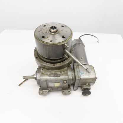 Camco 25A046Z034 .33Hp 90VDC DC Motor Indexer 5 Stage 5C Hydraulic Chuck Tested