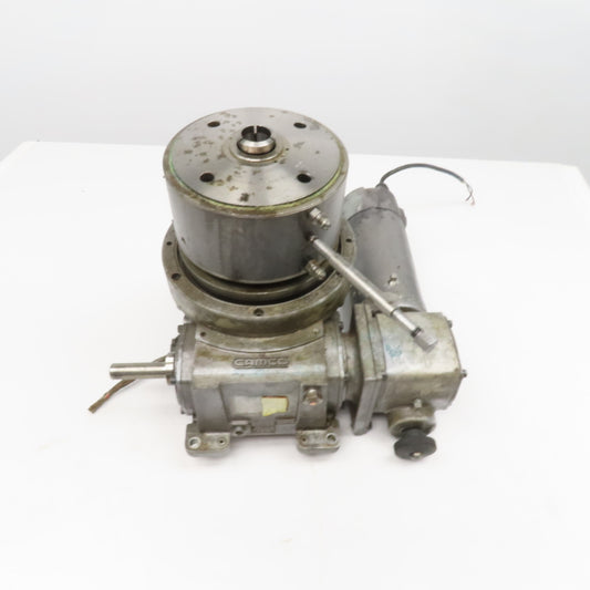 Camco 25A046Z034 .33Hp 90VDC DC Motor Indexer 5 Stage 5C Hydraulic Chuck Tested