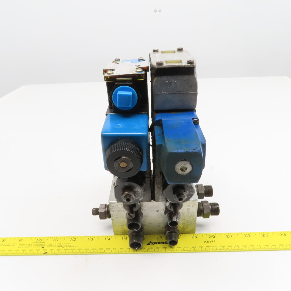 Vickers DG4V-3S-2C-M-FTWL-B5-60 4/3 Way Closed Center Valve Assembly 120V Coil