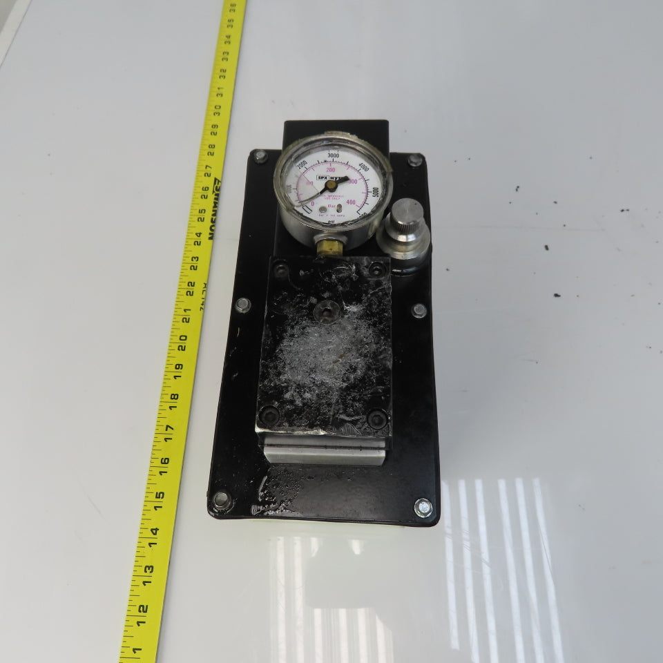 SPX Hytec Model G Pneumatic Air Hydraulic Pump 4800 PSI