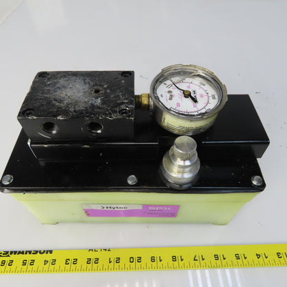 SPX Hytec Model G Pneumatic Air Hydraulic Pump 4800 PSI