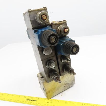 Vickers DG4V-3-2N-M-WLB-40 Hydraulic Valve Manifold Assembly