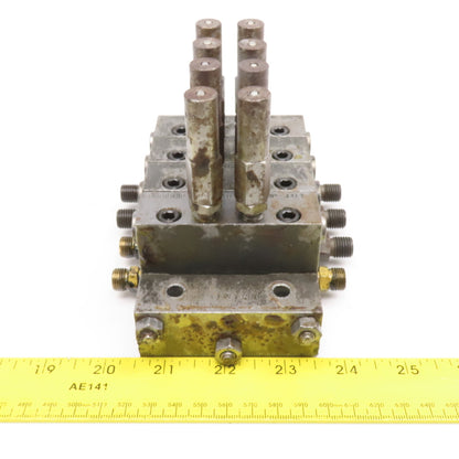 Trabon Lubriquip MSP-5T MSP-10T Modular Lubrication Divider Valve Assembly