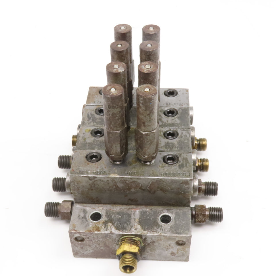 Trabon Lubriquip MSP-5T MSP-10T Modular Lubrication Divider Valve Assembly
