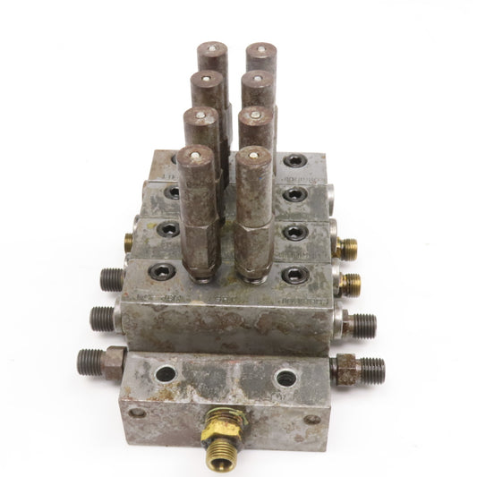 Trabon Lubriquip MSP-5T MSP-10T Modular Lubrication Divider Valve Assembly