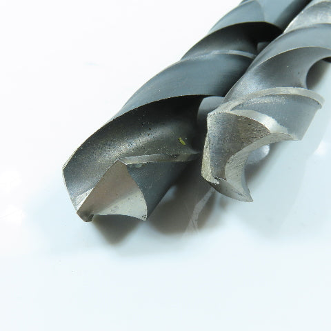 27/32" #3MT Morse Taper 2 Flute Twist Drill Bit 135° Lot of 2