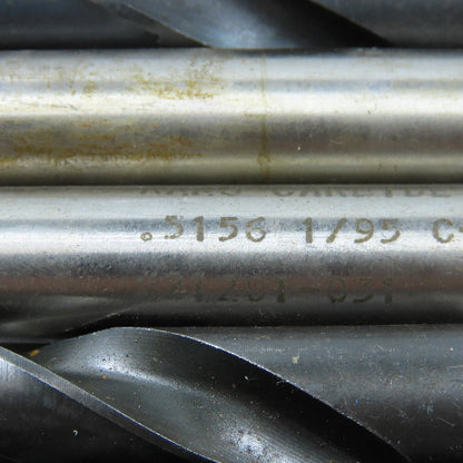 27/64" To 3/4" High Speed Steel Drill Bit Misc. Lot of 23
