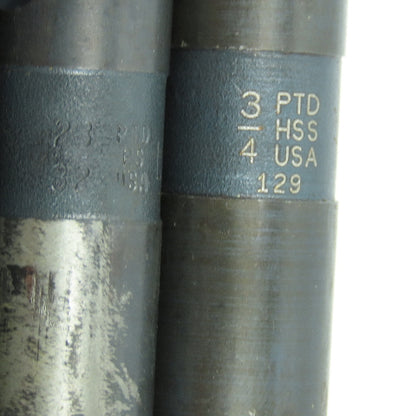 27/64" To 3/4" High Speed Steel Drill Bit Misc. Lot of 23