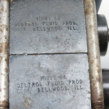 Deltrol 10047-64 10047-62 2 Position Pressure Gauge Isolator Valve 1/4" NPT