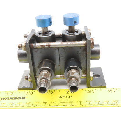 Deltrol 10047-64 10047-62 2 Position Pressure Gauge Isolator Valve 1/4" NPT