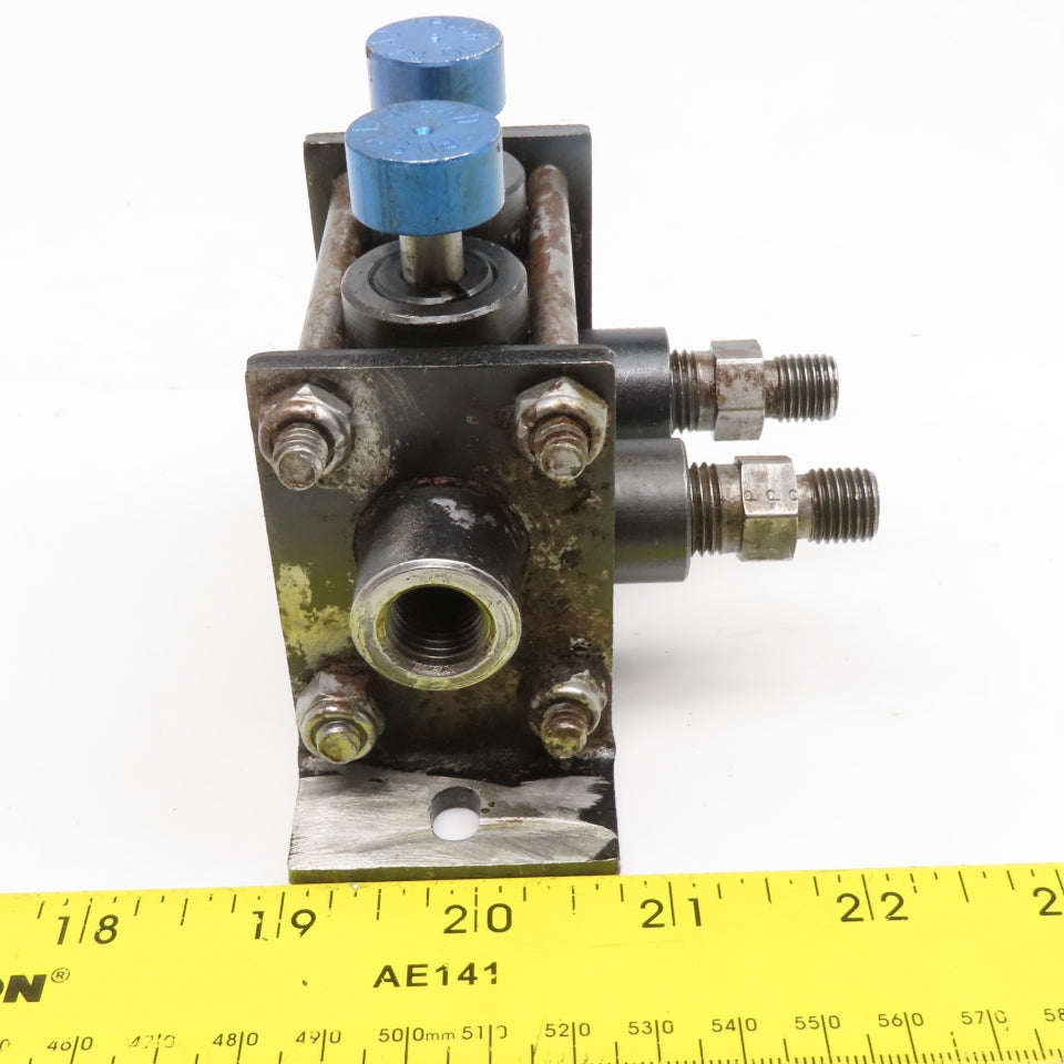 Deltrol 10047-64 10047-62 2 Position Pressure Gauge Isolator Valve 1/4" NPT