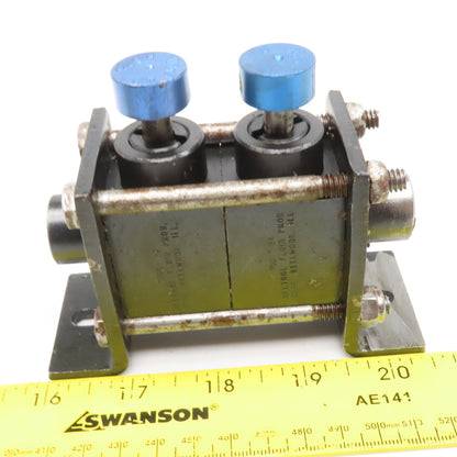 Deltrol 10047-64 10047-62 2 Position Pressure Gauge Isolator Valve 1/4" NPT