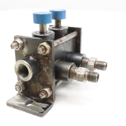 Deltrol 10047-64 10047-62 2 Position Pressure Gauge Isolator Valve 1/4" NPT