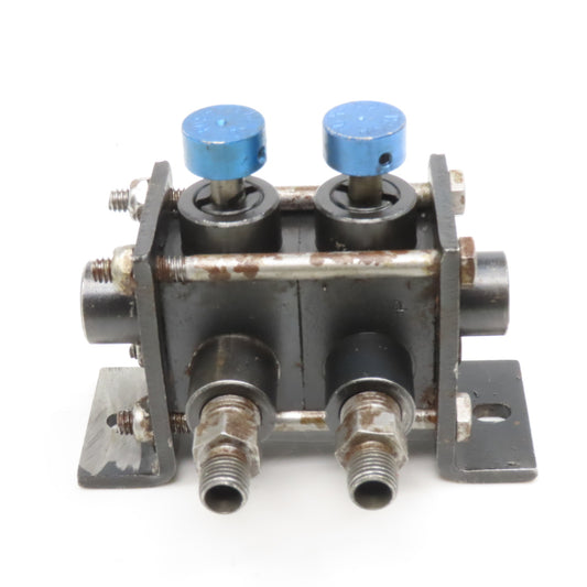 Deltrol 10047-64 10047-62 2 Position Pressure Gauge Isolator Valve 1/4" NPT