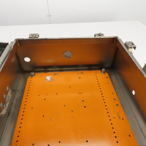 16" x 16" x 7" Stainless Steel Electrical Enclosure W/Backplate & Controls