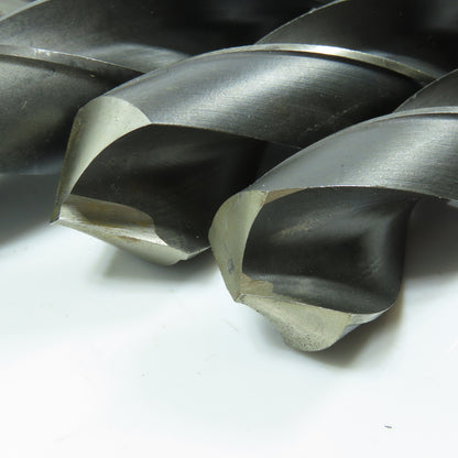 1-3/16" To 1-35/64" High Speed Steel Drill Bit Misc. Lot of 4
